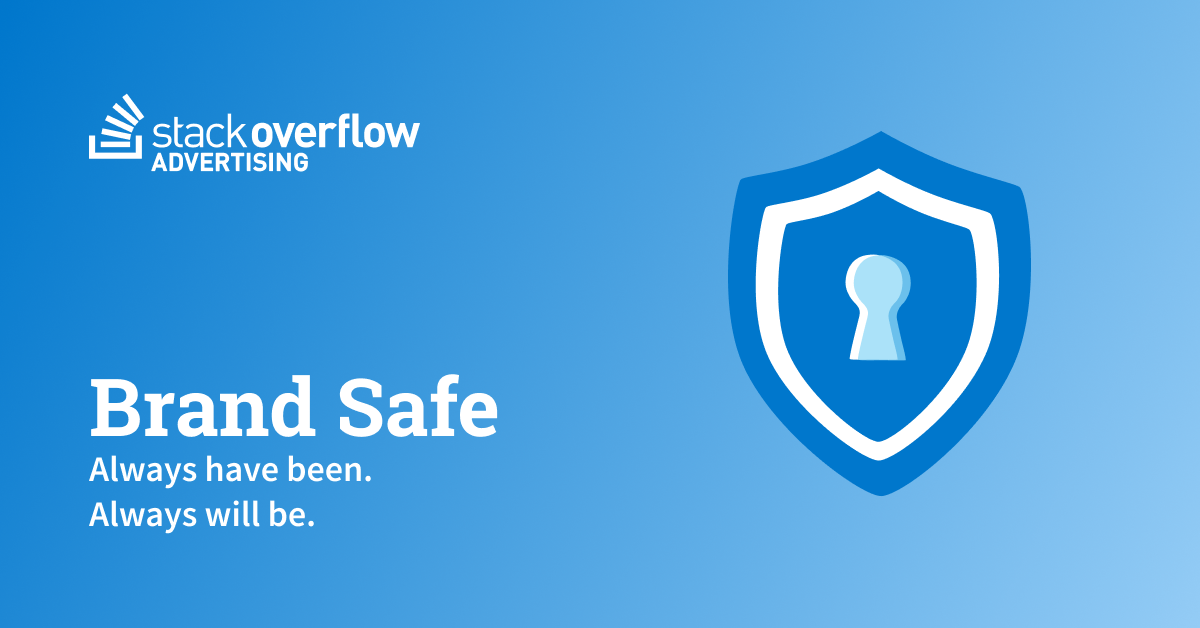 Brand Safe. Always have been. Always will be.